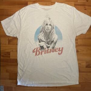 Britney Spears Lightweight Vintage T-Shirt Large